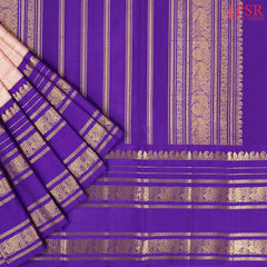 Puce Pink Kanchipuram Tissue Silk Saree