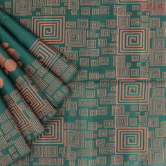 Dark Green Soft Silk Saree