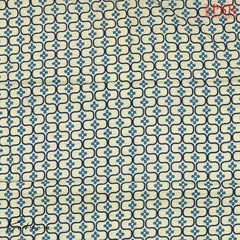 Yellow Beige Cotton Dress Material