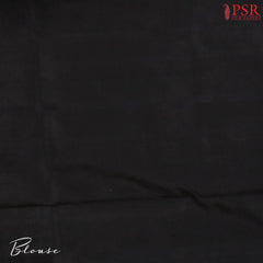 Black Pochampally Silk Saree