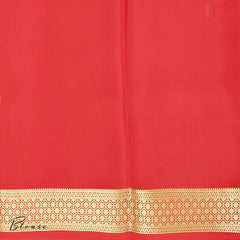 Red Mysore Silk Saree