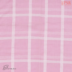 Pastel Pink Byloom Cotton Saree