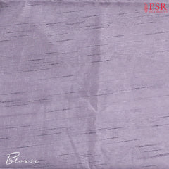 Lavender Semi Tussar Embroidery Saree