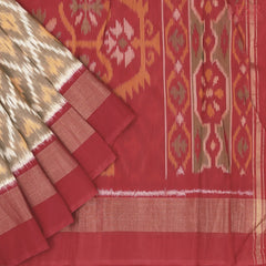 Stone Hearth Patola Silk Cotton Saree