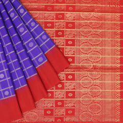 Royal Blue Soft Silk Saree