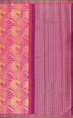 Shades Of Pink Kanchipuram Jacquard Silk Saree
