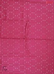 Hot Pink Assam Silk Dress Material