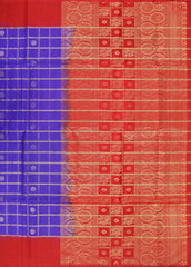 Royal Blue Soft Silk Saree