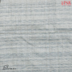 Pale Blue Semi Tussar Saree