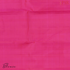 Razzmatazz Pink Kanchipuram Silk Saree