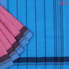 Thulian Pink Kanchi Cotton Saree