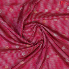 Maroon Cerise Gadwal Silk Saree