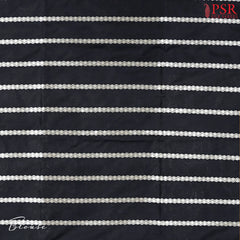 Black Banaras Art Silk Saree