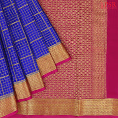 Royal Blue Mysore Silk Saree