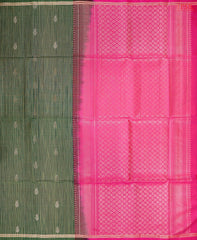 Dark Green Soft Silk Saree