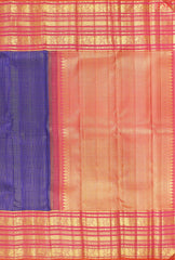 Royal Blue Kanchipuram Silk Saree
