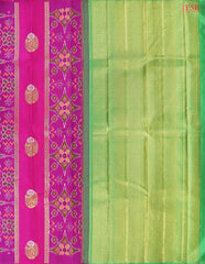 Magenta Kanchipuram Silk Saree