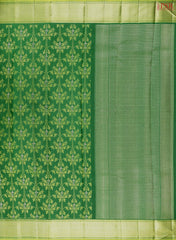 Emerald Green Kanchipuram Silk Saree