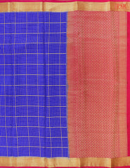 Royal Blue Mysore Silk Saree