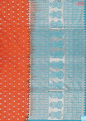 Saffron Soft Art Silk Saree