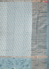 Frosty Blue Assam Saree
