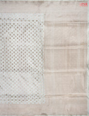 Kerala Beige Banarasi Katan Silk Saree