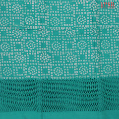 Turquoise Hacoba Embroidery Running Material