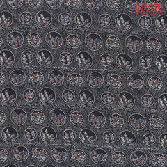 Black Semi Tassar Running Material