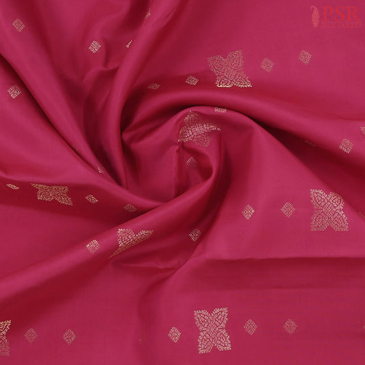 Razzmatazz Pink Fancy Kanchipuram Silk Saree