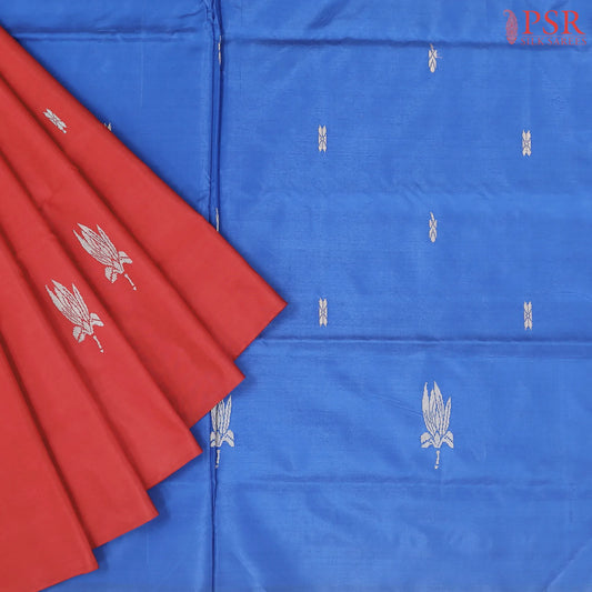 Red Vazhainaar Silk Saree