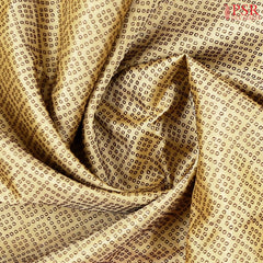 Fawn Beige Kanchipuram Silk Saree
