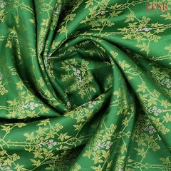 Emerald Green Kanchipuram Silk Saree