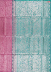 Mulberry Pink Tissue Soft Silk Saree