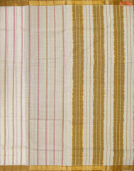 Beige Mangalagiri Cotton Saree