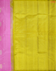 Rose Pink Kanchipuram Silk Saree