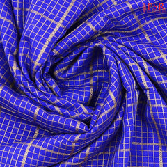 Royal Blue Mysore Silk Saree