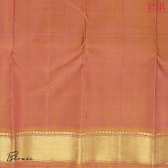 Dark Magenta And Black Kanchipuram Silk Saree