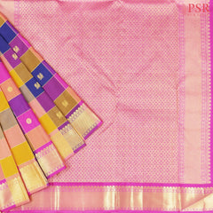 Multicolor Kanchipuram Silk Saree