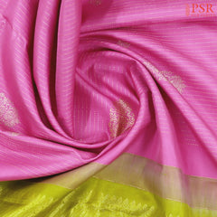 Rose Pink Kanchipuram Silk Saree