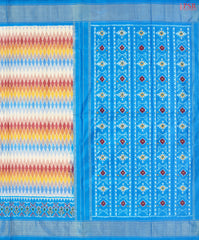 Multicolor Pochampally Silk Saree