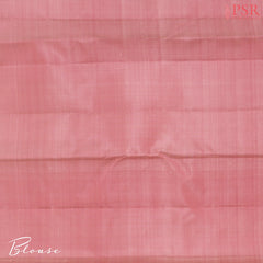 Sepia Beige Fancy Kanchipuram Silk Saree