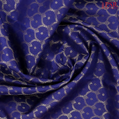Dark Blue Fancy Kanchipuram Silk Saree