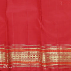 Fawn Beige Kanchipuram Silk Saree