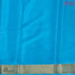 Yellow Mysore Silk Saree