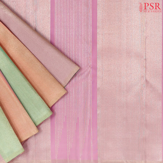 Tricolor Kanchipuram Silk Saree