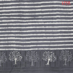 Grey Hacoba Embroidery Running Material