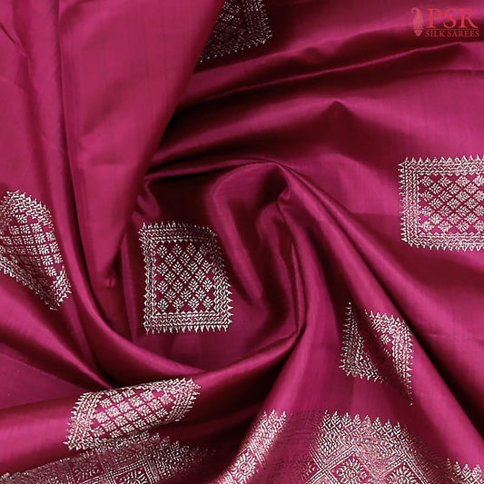 Fandango Pink Kanchipuram Silk Saree