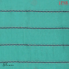 Sea Green Byloom Cotton Saree