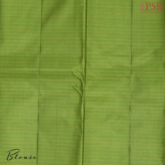 Sap Green Fancy Kanchipuram Silk Saree