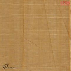 Beige Mangalagiri Cotton Saree